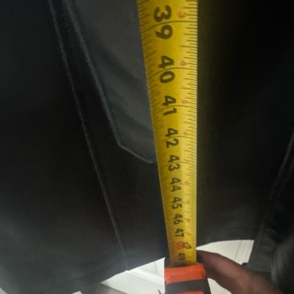 Rebecca Minkoff Black Vegan Leather Jacket - Picture 7 of 9